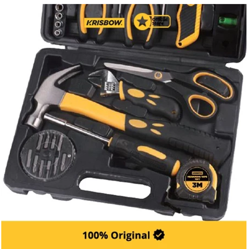 Krisbow Home Toolkit Perkakas Rumah Tangga 42 Pcs